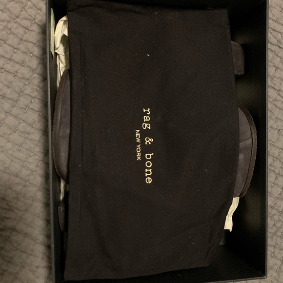 Rag and Bone Margo Fringe boot in gray. - Picture 5 of 6